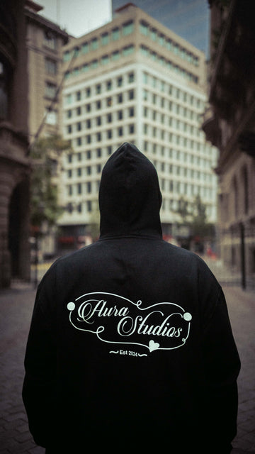HOODIE 001 "INDUSTRIAL BLACK"