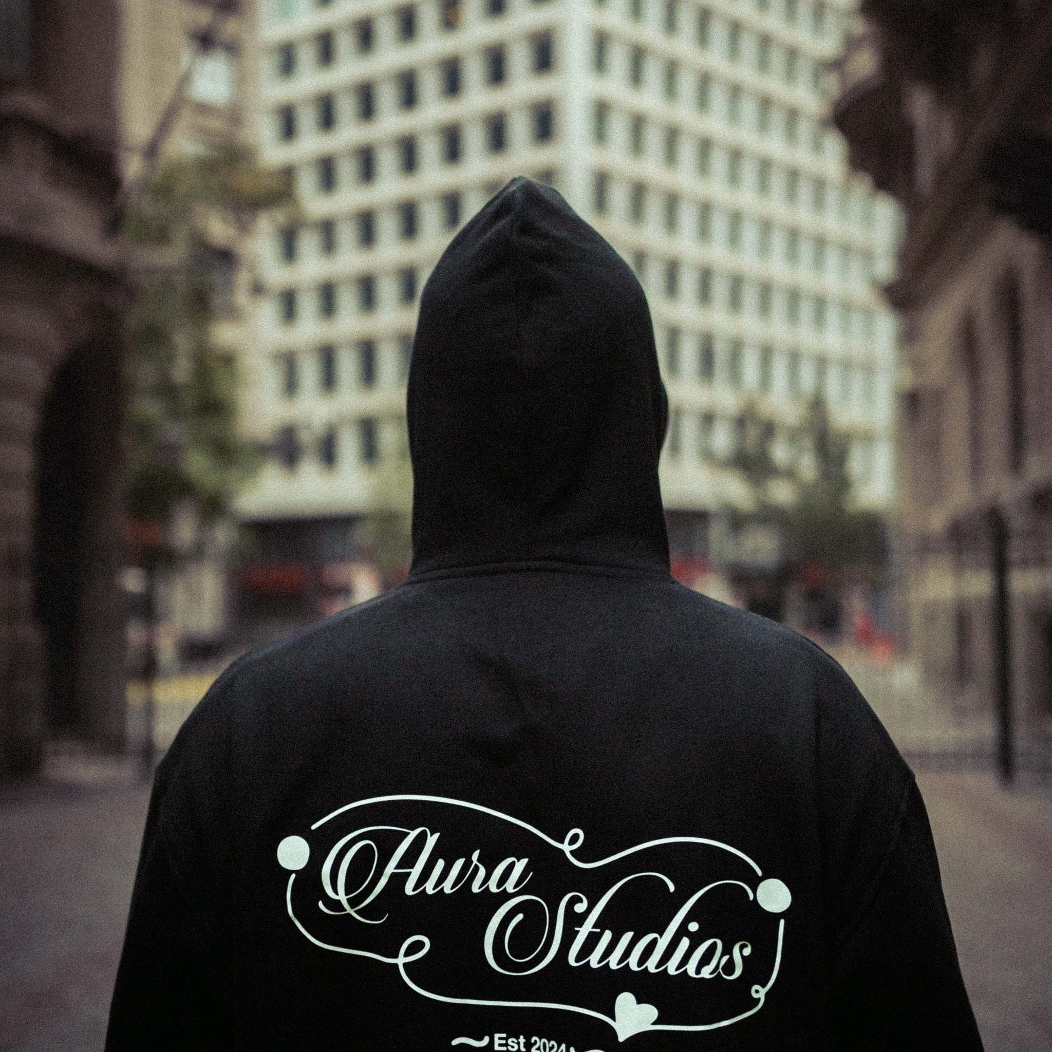 HOODIE 001 "INDUSTRIAL BLACK"
